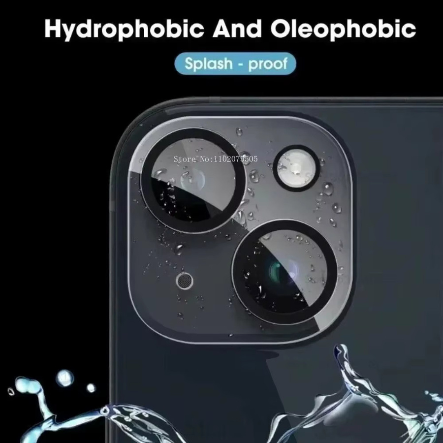 2 Stück transparente HD-Rückfahrkamera-Objektivschutzfolie für Apple iPhone 12 Mini, 13, 14 Pro Max, 15 Plus und 16 Pro Max mit Anti-Shatter-Schutz - Bild 6