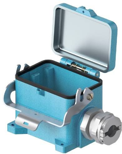 Wieland Electric Gehäuseunterteil 70.344.4836.4 aus Zink in Blau - Bild 1
