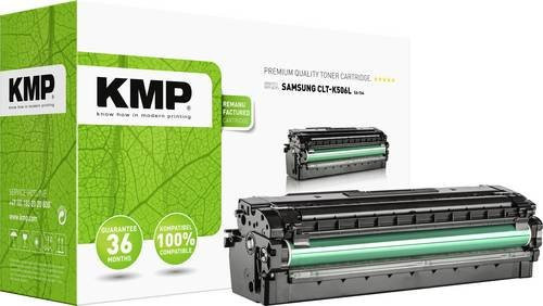KMP Toner Cartridge Schwarz kompatibel mit Samsung CLT-K506L für Laserprinter mit 6000 Seiten Reichweite - Bild 1
