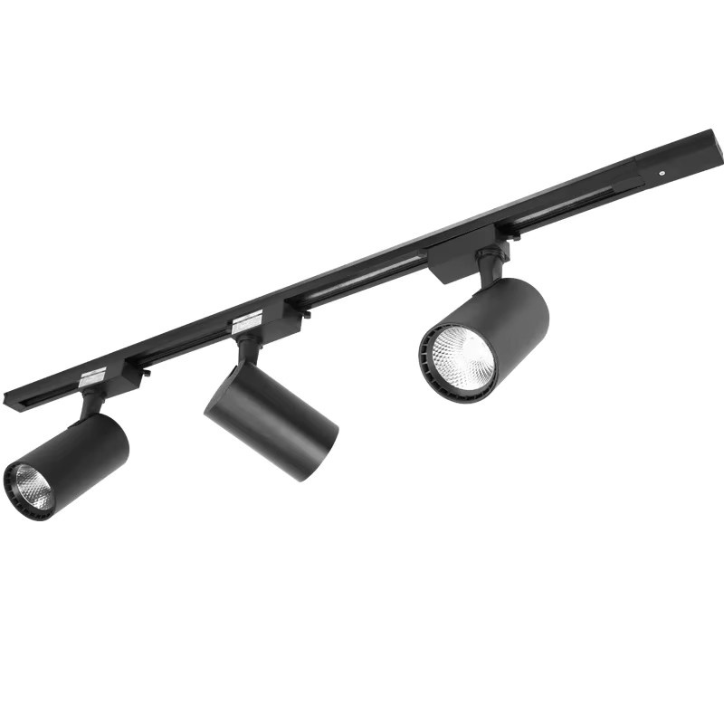 CHENBEN LED Track Beleuchtung Set Schwarz Modern mit Schienensystem für das Wohnzimmer - Bild 7