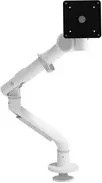 Dataflex Monitorschwenkarm Viewgo Pro mit 1 Arm in Weiß mit 100x100 VESA-Halterung - Bild 1