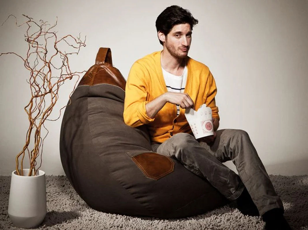 SITTING POINT Sitzsack Beanbag Jamie in Braun mit 300 l Volumen - Bild 2