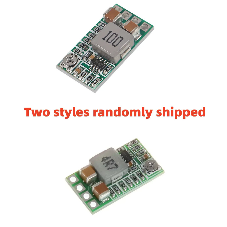 AOKIN Mini DC-DC Step Down Netzteil Modul Spannung Buck Konverter Einstellbar 12-24V zu 5V 3A in Grün - Bild 3