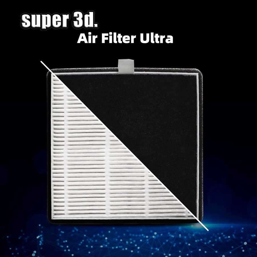 Creality Luftfilter mit Aktivkohle für FDM 3D-Drucker K2 Plus, K2 und K2 Pro in Schwarz - Bild 3