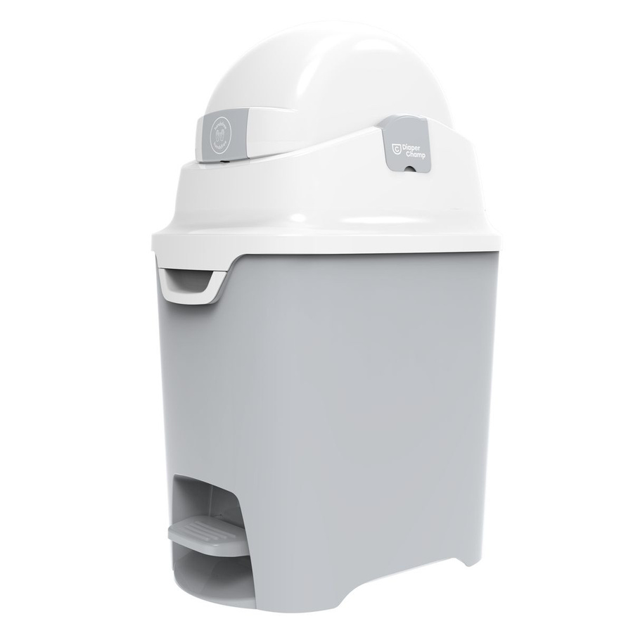 Diaper Champ Windeleimer ONE Handsfree Standard in Silber/Grau - Bild 1
