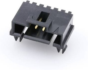Molex Einbau-Stiftleiste Standard Schwarz 6 Pol mit 2.54mm Rastermaß - Bild 1