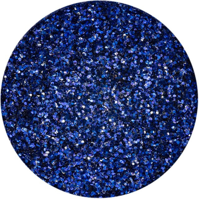 Glorex Bio Glitter fein Dunkelblau - Bild 1