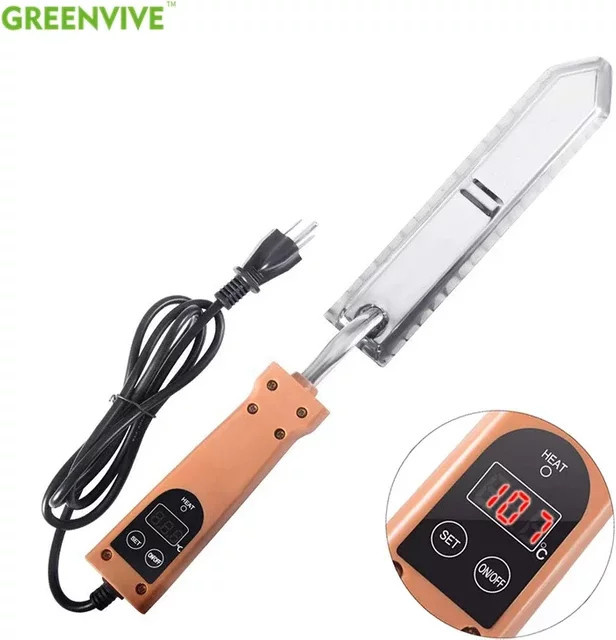 GREENVIVE Elektrisches Honigschneidemesser mit Temperaturregelung für die Imkerei - Bild 1