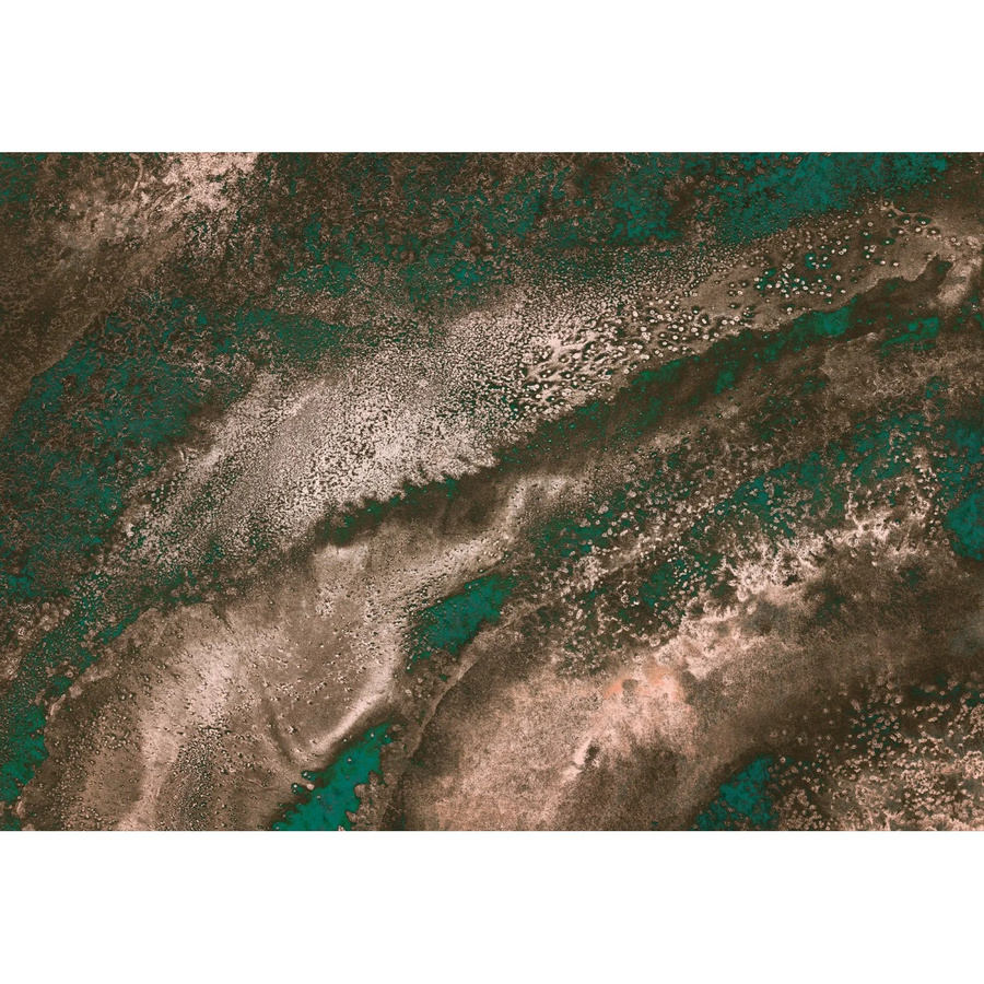 Komar Fototapete Vlies Molten Copper in Multicolour, B: 400 cm, H: 280 cm - Bild 2