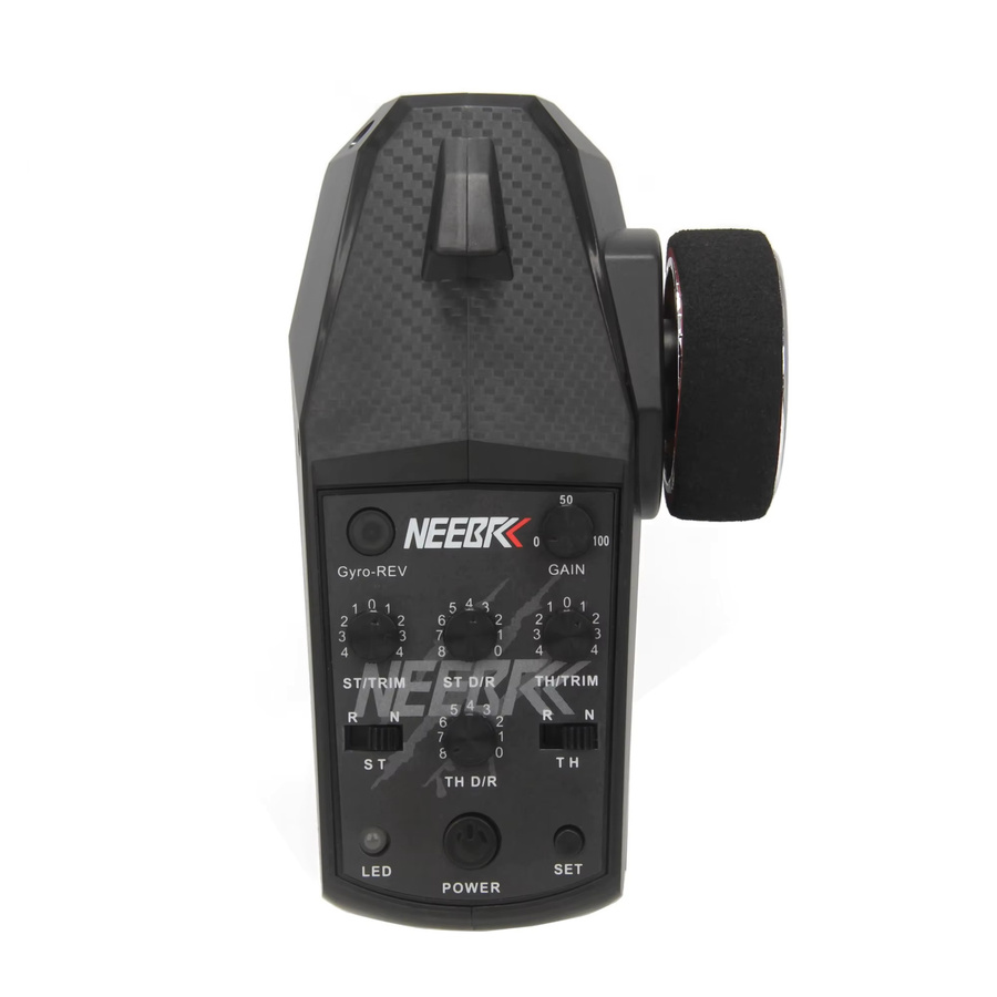 NEEBRC 4-Kanal 2,4GHz Sender-Funksystem Digitale Fernbedienung, RC-Auto Boot Spielzeug - Bild 3