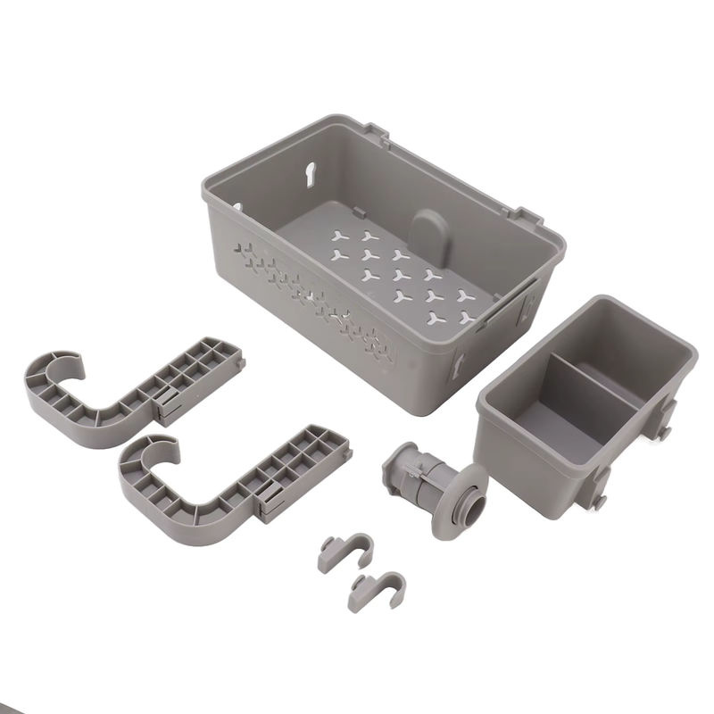 Fdit Pool-Aufbewahrungskorb mit Getränkehalter, B/T/H: 31,0 x 21,0 x 11,0 cm - Bild 4
