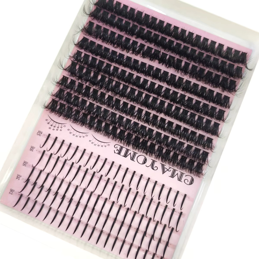 Manga Wimpernbüschel mit Spikes, Black, Unisex - Bild 5