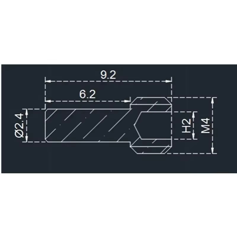 TIMEA Schrauben 304 M4 X 9,2mm für Antriebswelle, 10-teiliges Set - Bild 2