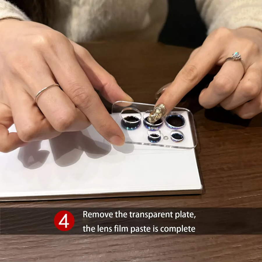 Metall Objektiv Glas Schutz für Samsung Galaxy S25 Ultra und S24 Ultra Kamera Ring Abdeckung aus Legierung in Multicolor - Bild 6
