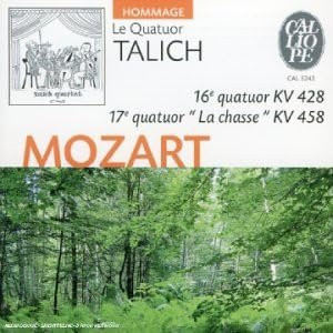 Mozart: Streichquartette, K428 & K45, Talich-Quartett, CD - Bild 1