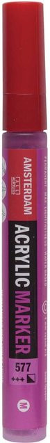 AMSTERDAM Acrylic Marker Permanent Rotviolett Hell 3-4mm - Bild 1