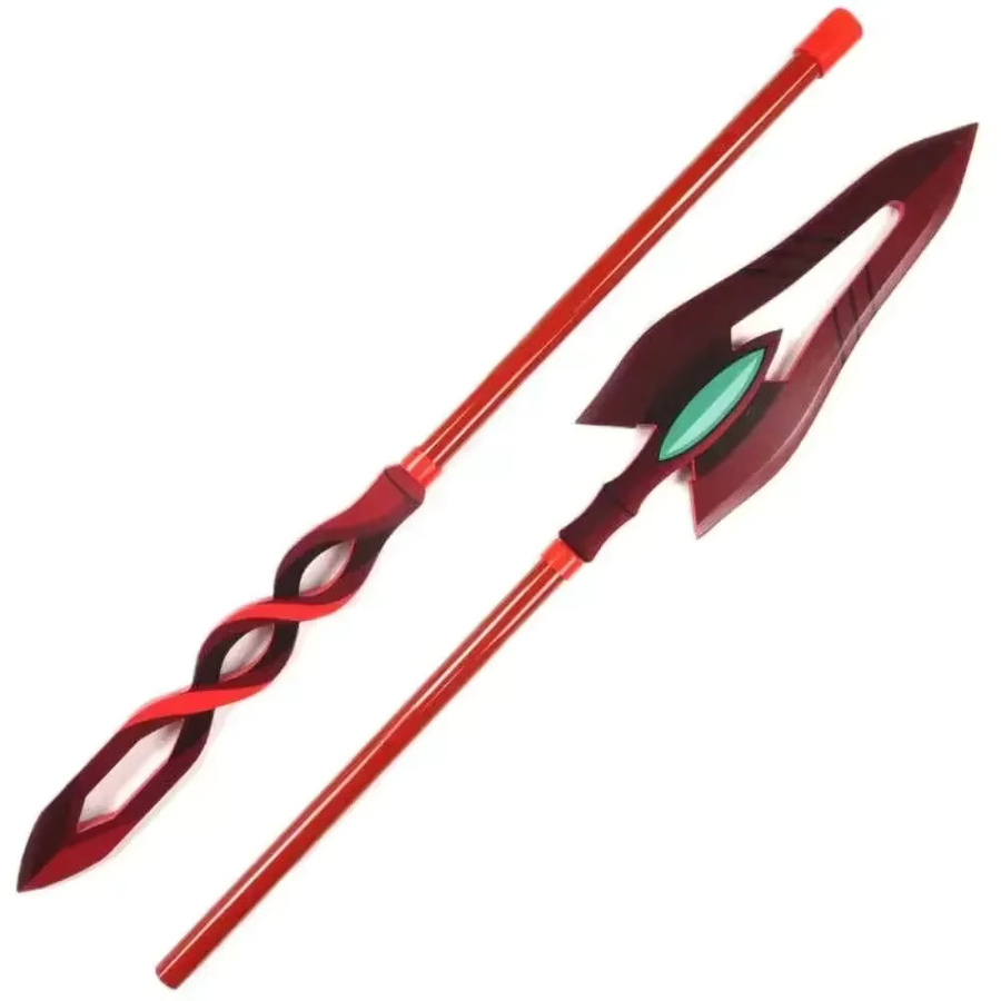 Bandai Evangelion Katana Speer Longinus, Cosplay Requisite, Schaumstoff, Rot - Bild 2