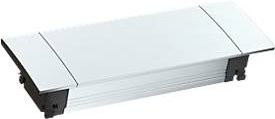 Bachmann Power Frame Cover 3-fach mit Ethernet/LAN und 3,5 mm Jack in Schwarz oder Weiß - Bild 1