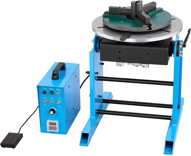 Elektrischer Schweißdrehtisch von Buying Solutions MB aus Carbon Steel in Blau mit 200 kg Tragfähigkeit und regelbarer Drehzahl von 0,5-5 U/min - Bild 1