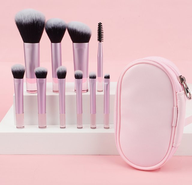 RANCAI Make-up-Pinsel-Set, 10-teilig, Unisex - Bild 1