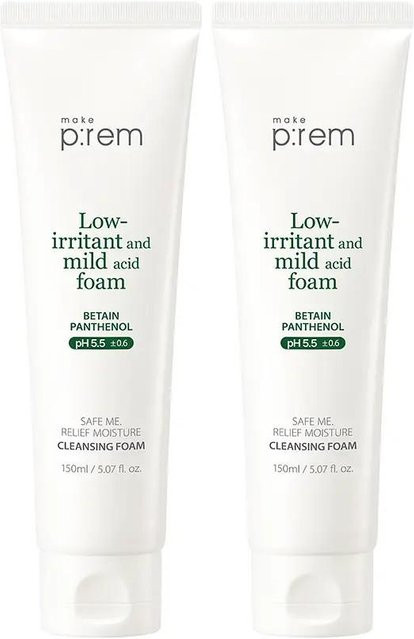 machen p:rem Feuchtigkeits-Reinigungsschaum Set, 150 ml x 2, PDRN Reinigungsmilch 21 ml - Bild 1