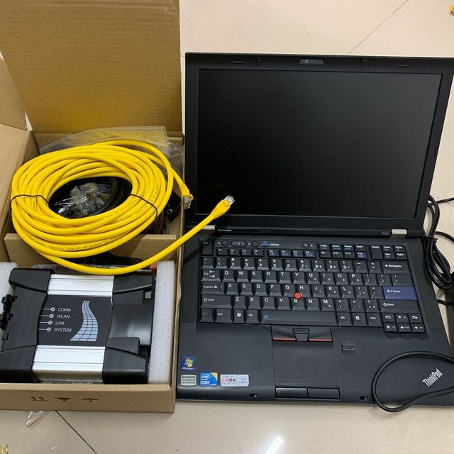 ICOM NEXT Auto-Diagnosegerät mit Intel I5 Laptop für BMW Codeprogrammierung, Windows 10, 8GB RAM, Schwarz - Bild 1