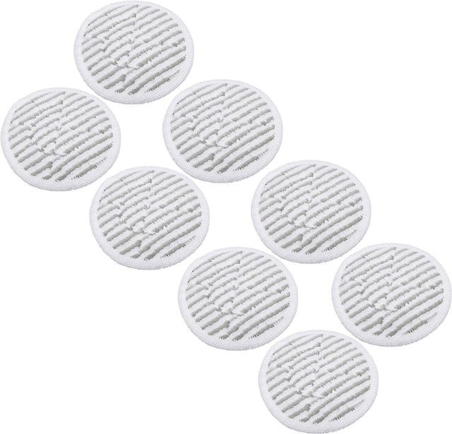 Shark Ersatz-Mopppads aus Mikrofaser in Grau Gestreift für Shark Mop Type 3 - Bild 1
