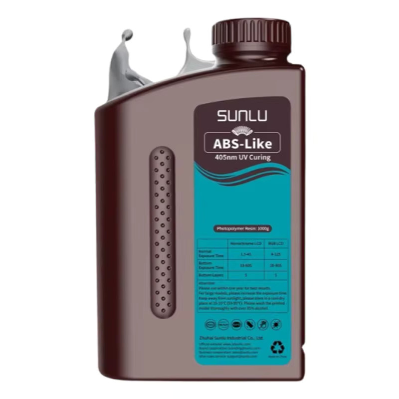 SUNLU ABS-ähnliches Resin in Weiß, 1 kg UV-härtendes Photopolymer für 2K 4K 6K 8K LCD DLP SLA 3D-Drucker - Bild 5