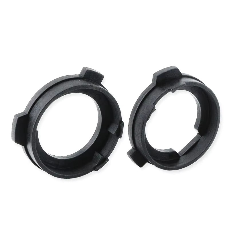 APMATAUTO 10er Set H7 LED Scheinwerfer Lampen Halter Adapter Basis in Schwarz für MG Maxus, VW Polo, Lavida, Lamando, Touran, Tiguan und Skoda Octavia - Bild 5
