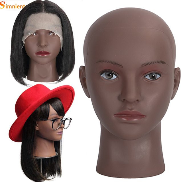 Simnient Schaufensterpuppenkopf mit Stativ für Make-up-Übungen - Bild 1