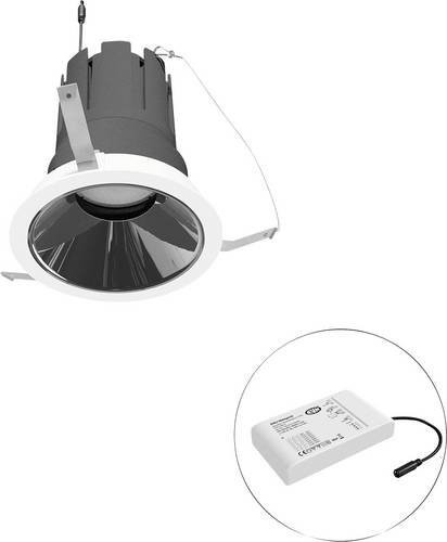 EVN LED-Deckenstrahler F01R11SM3830L38D in Weiß, rund und verstellbar - Bild 1