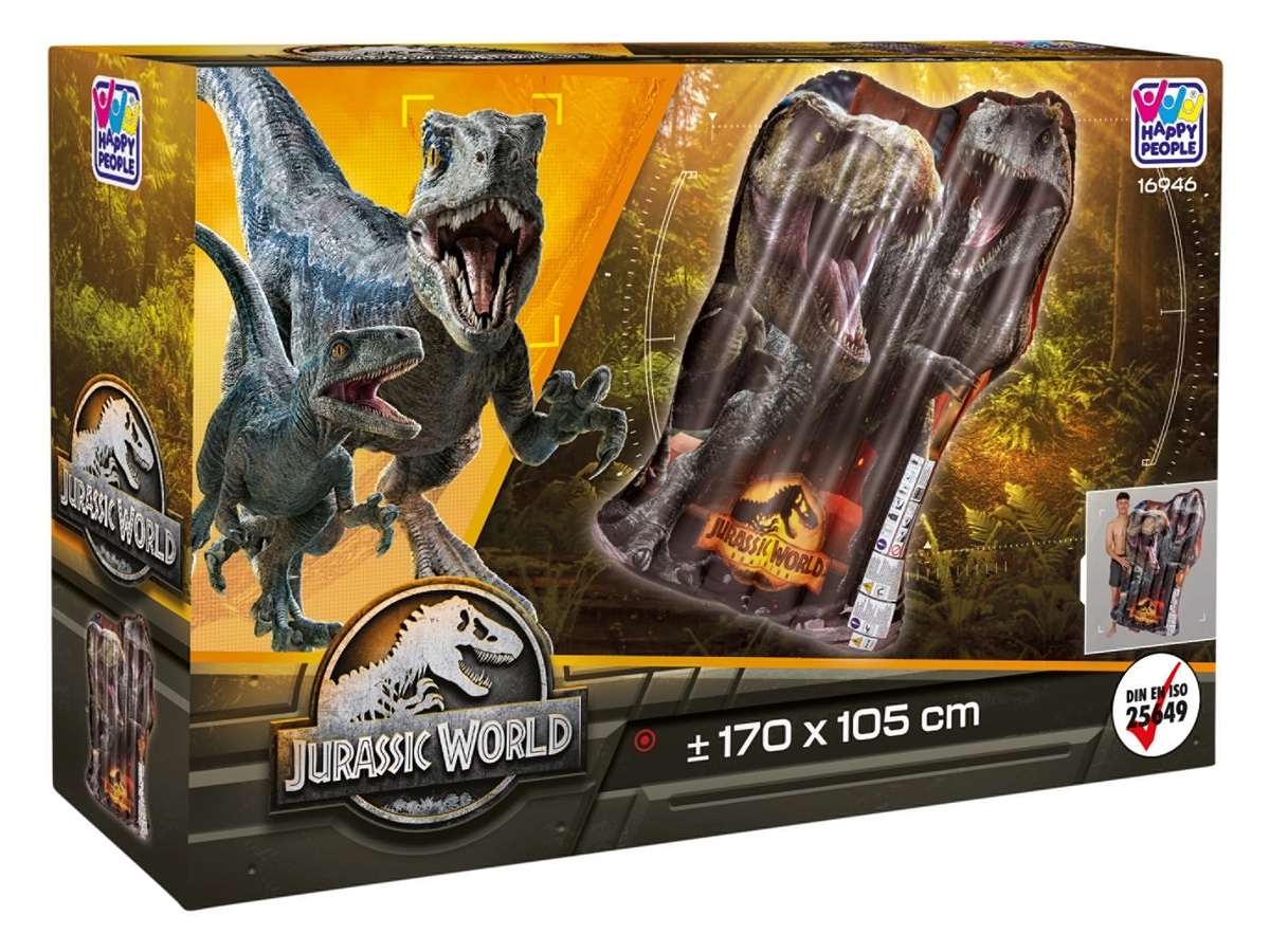 Jurassic World XXL Luftmatratze Floater, 170 x 105 cm - Bild 4