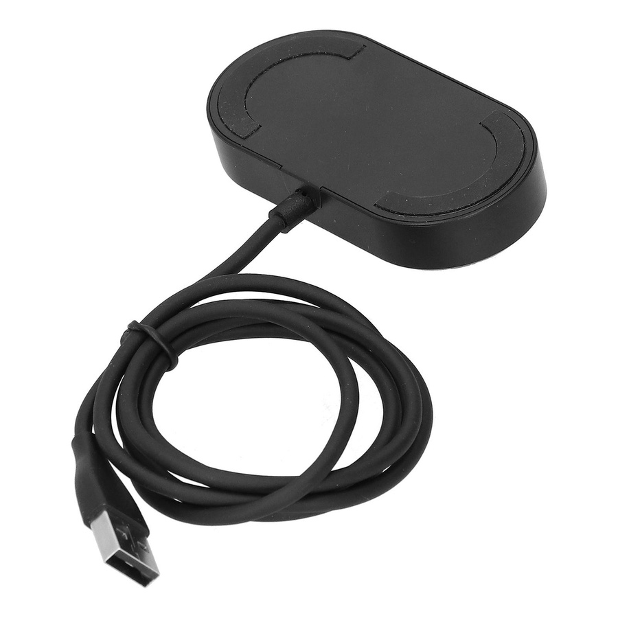 KONNWEI Ladestation für Fitbit Versa 3 und Sense Smartwatch mit USB-C Anschluss, Schwarz - Bild 2