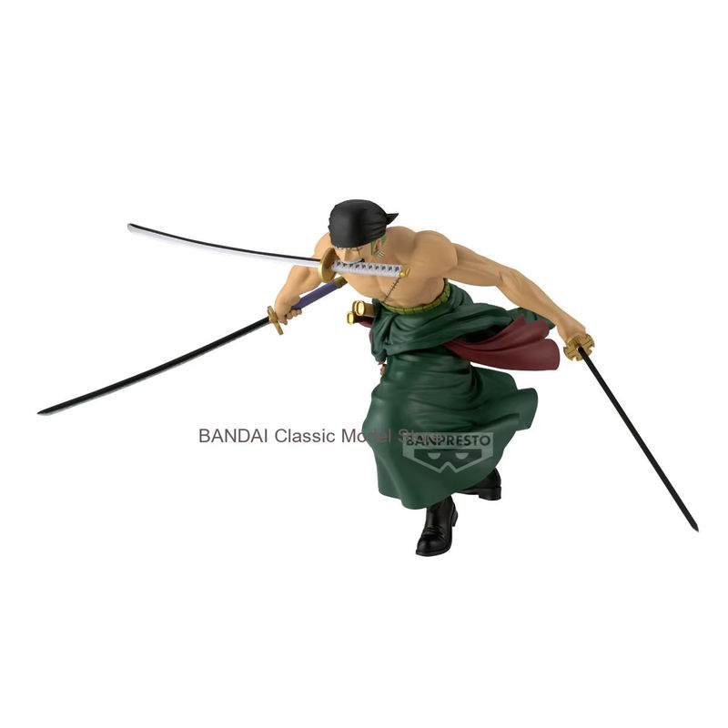 Bandai Banpresto One Piece Grandista Roronoa Zoro II Anime Sammlerfigur aus Kunststoff, mehrfarbig - Bild 5