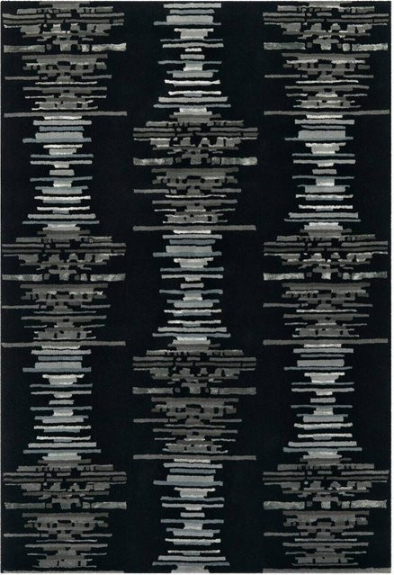 Arte Espina Kurzflorteppich Satin 8060 Anthrazit B/L: 120 x 180 cm oder 140 x 200 cm - Bild 1