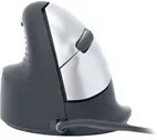 R-Go Tools HE Ergonomische Optische Maus USB Schwarz/Silber mit 5 Tasten und bis zu 1500 dpi - Bild 2