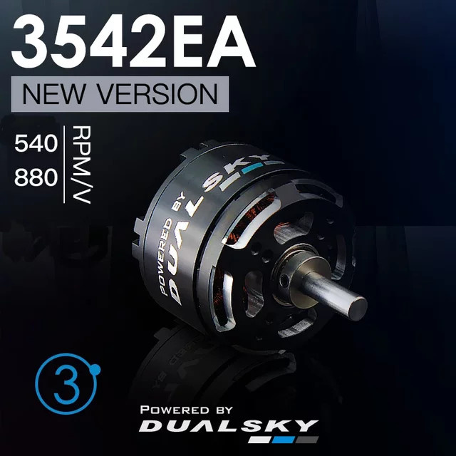 DUALSKY Bürstenloser Motor XM3542EA, Flugzeugmodellmotor - Bild 1