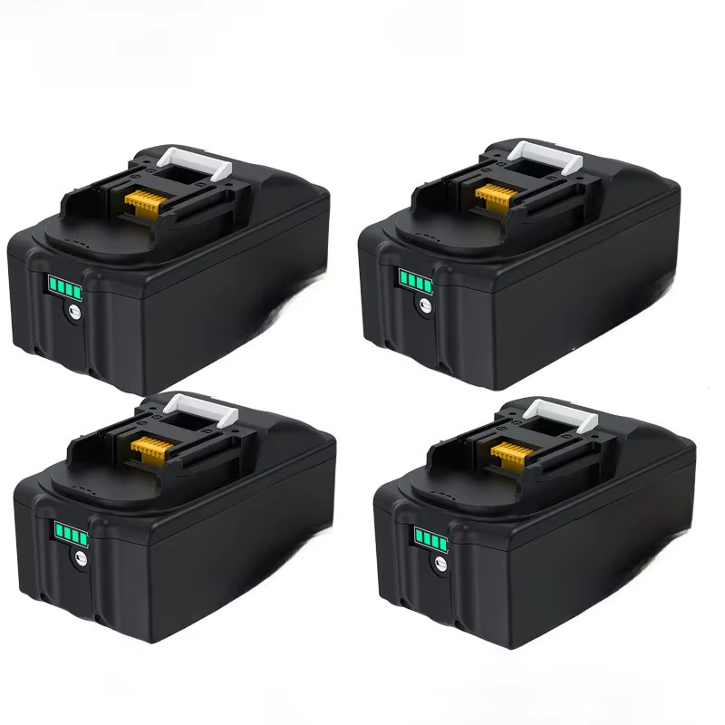 Makita Ersatzakku 18V 8000mAh in Schwarz mit 6A Ladegerät für BL1830 BL1860 BL1850 BL1840B Werkzeuge - Bild 5