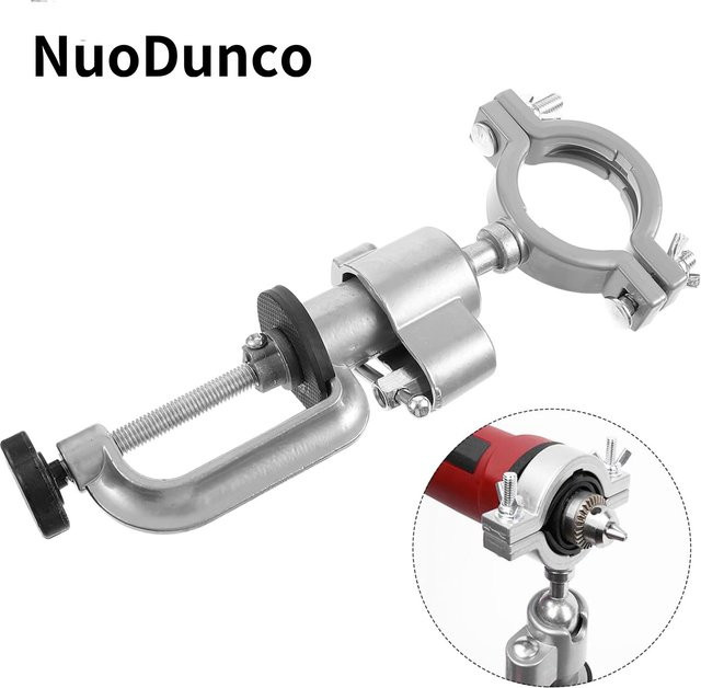 SI FANG 360 Grad Tisch-Drehschraubstock aus Aluminiumlegierung für Dremel-Werkzeuge und Arbeitstische - Bild 1