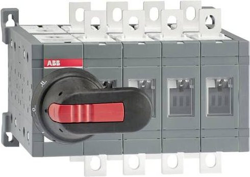 ABB Lastumschalter 4polig 160 A in Schwarz und Grau 1SCA108489R1001 - Bild 1