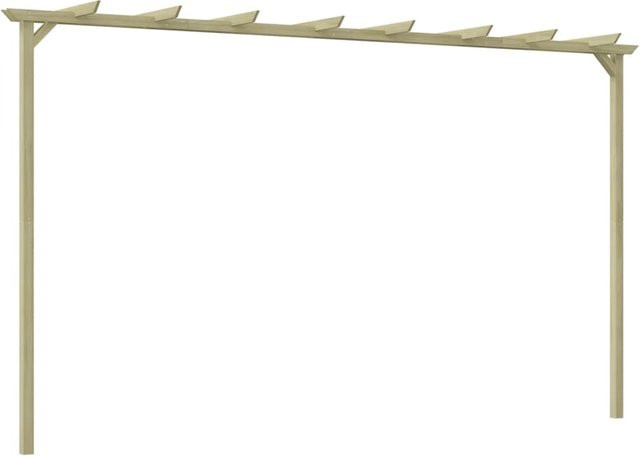 Gartenpergola aus druckimprägniertem Kiefernholz von VD Home Furnishing in Beige, B/T/H: 360 x 200 x 60 cm - Bild 1