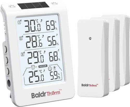 BaldrTherm Digitales Funk-Thermometer in Weiß - Bild 1