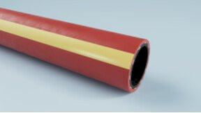 NORRES Wasserschlauch 4130-INDUFORM/RL-19,0-40 in Rot - Bild 1