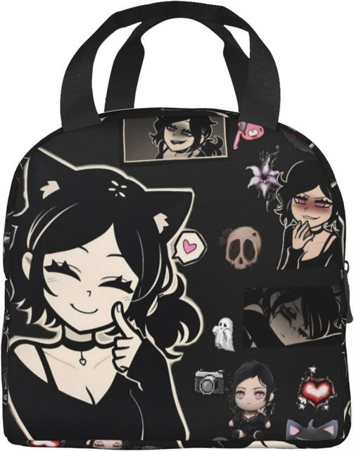 Isolierte Lunchtasche Andy und Leyley Spiele von Fancy Style Studio in Schwarz - Bild 1