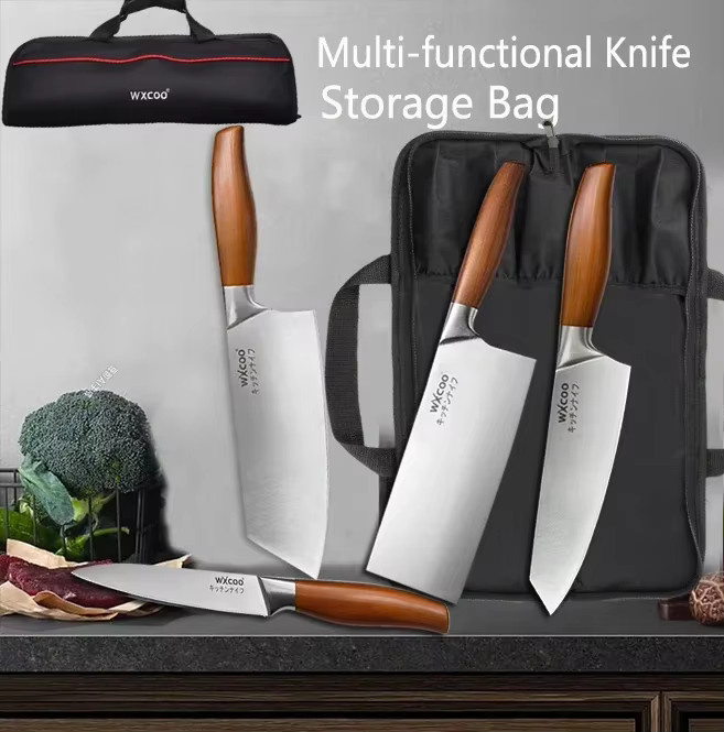 WXCOO Professionelles Ausbeinmesser aus Edelstahl mit Holzgriff für BBQ und Fisch - Bild 2