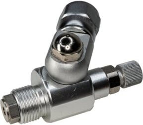 MONSTER QuickShot Kniegelenk mit Schnellschlussventil in Silber - Bild 1
