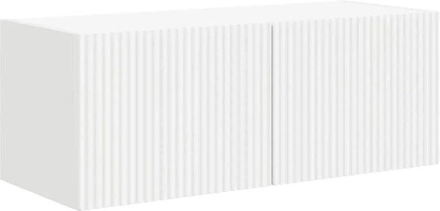 vidaXL TV-Wandschrank Weiß Modern aus Holzwerkstoff B/H/T: 60 x 31 x 29,5 cm - Bild 1