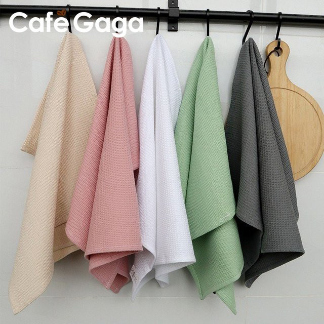 CafeGaGa Waffel-Reinigungstuch aus Mikrofaser für Kaffee Barista Tools, grau, B: 65 cm, H: 45 cm - Bild 1