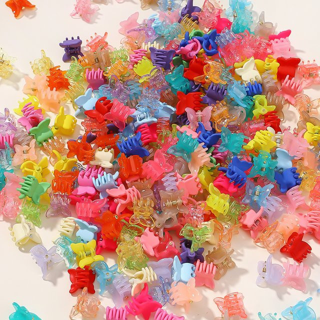 BABY BOWS Haarspangen Mini-Schmetterling, bunt, Kinder - Bild 1