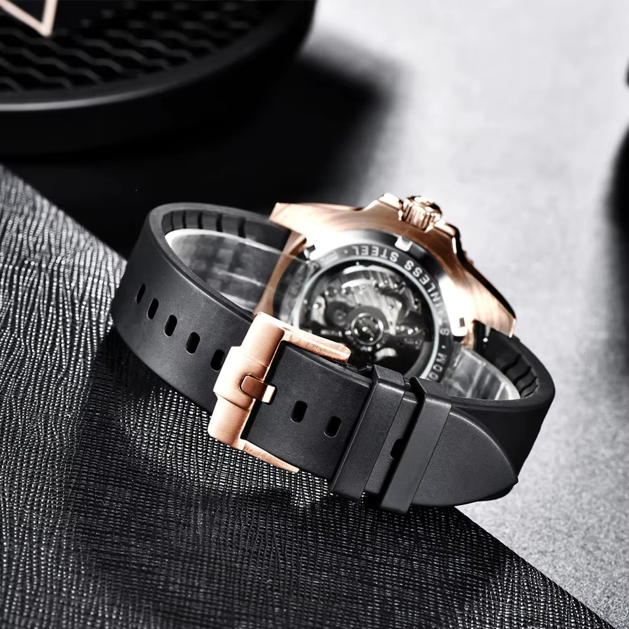 PAGANI DESIGN Automatikuhr, Edelstahl, Saphirglas, 40 mm, Herren - Bild 3